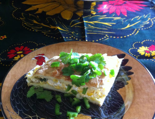 Sweet Corn Omelette