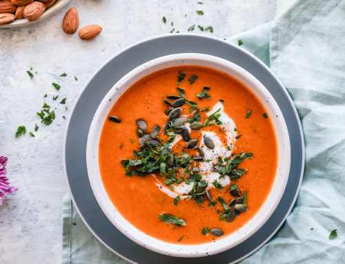 Roasted Carrot & Ginger Soup