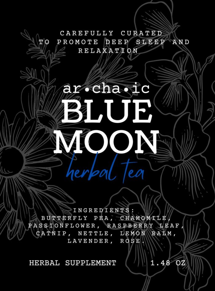 blue moon herbal tea culinary archeology