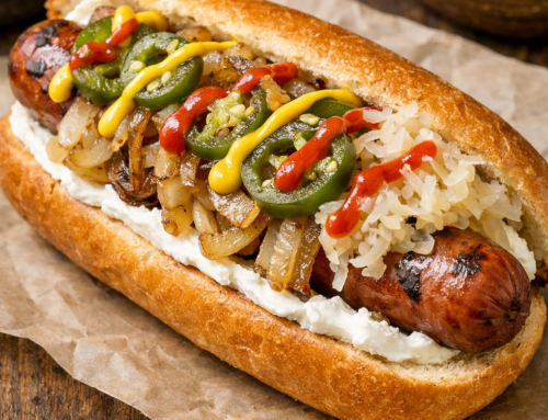 Seattle Style Cream Cheese Hot Dogs
